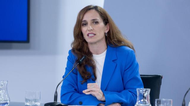 La ministra de Sanidad, Mónica García.