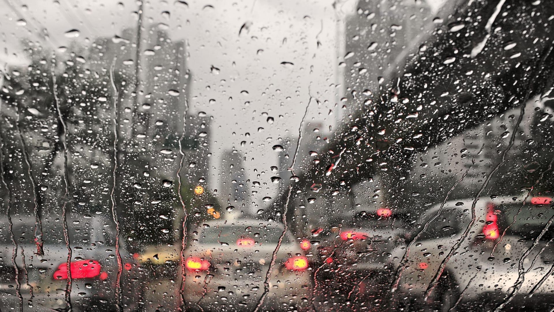 Atasco en un día lluvioso. Foto: Shutterstock