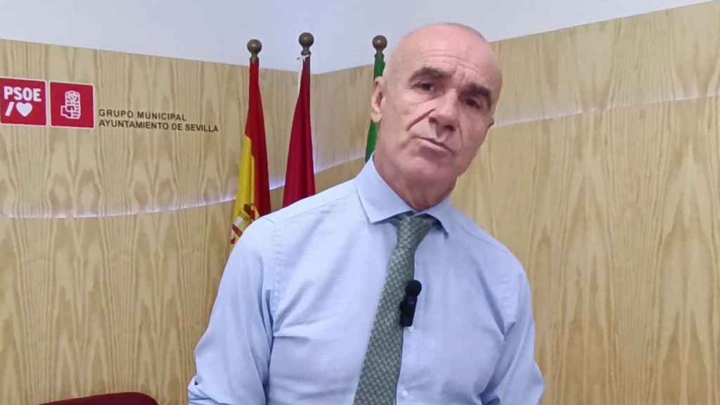 Antonio Muñoz, portavoz del PSOE de Sevilla.