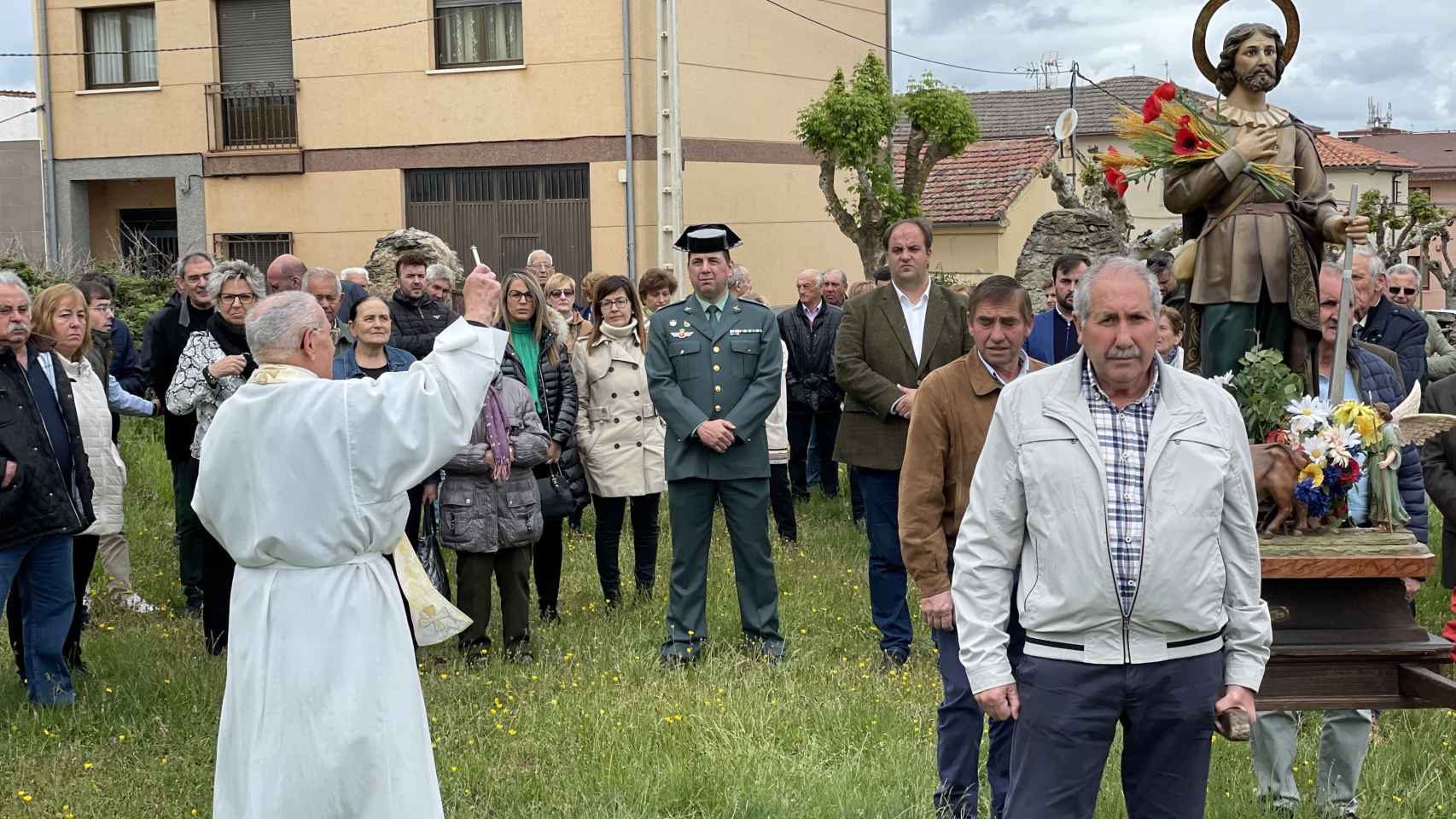 Procesión y bendición de campos por San Isidro en Guijuelo