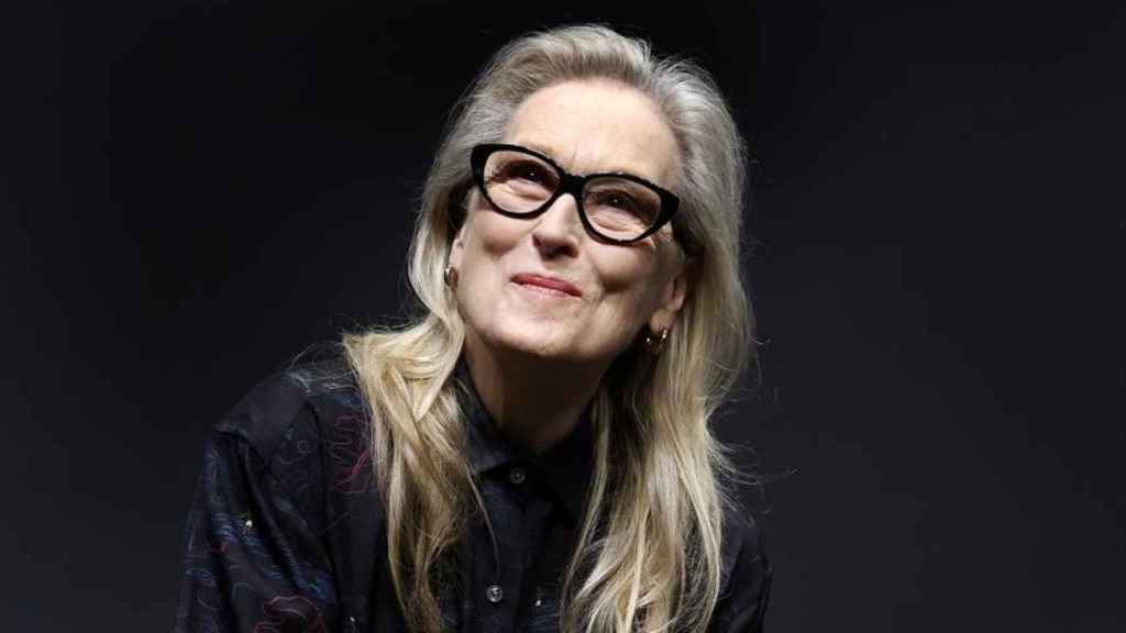 Meryl Streep este miércoles en la Clase Magistral que ha protagonizado en el Festival de Cannes. Foto: EFE / EPA / SEBASTIEN NOGIER / POOL