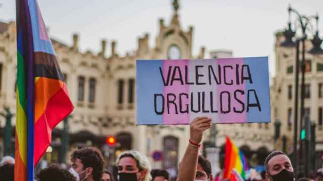 Marcha del Orgullo celebrada en Valencia el año pasado.