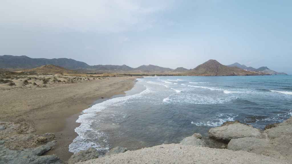 Playa de los Genoveses, en Níjar (Almería).