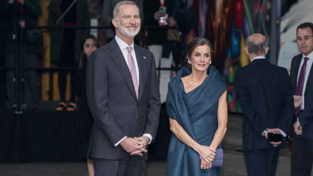 Letizia y Felipe VI en su visita oficial a Países Bajos.