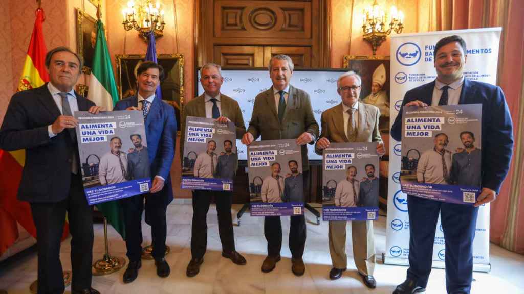 Presentación de la campaña del Banco de Alimentos de Sevilla.