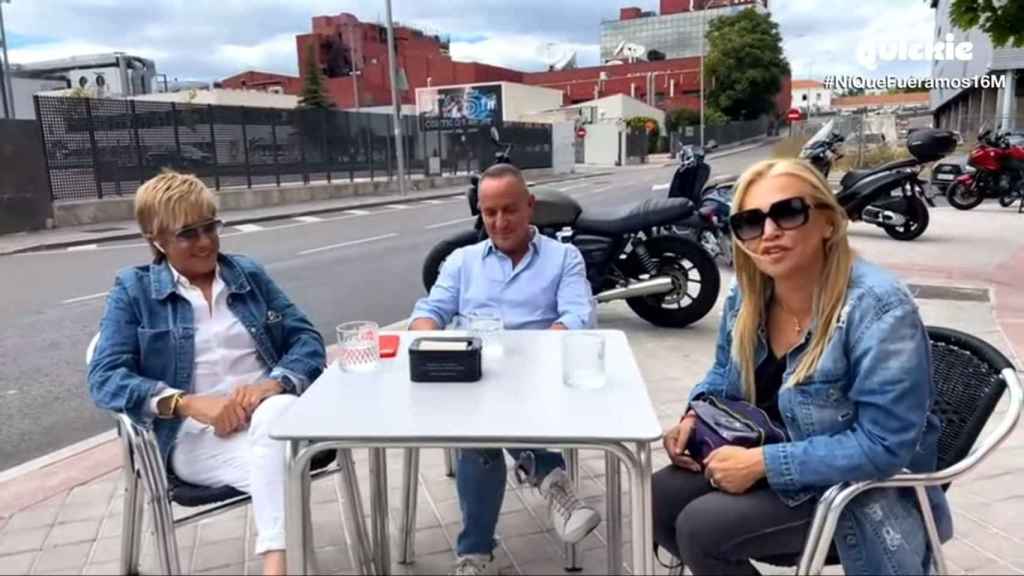 Chelo García-Cortés, Víctor Sandoval y Belén Esteban frente a Mediaset.