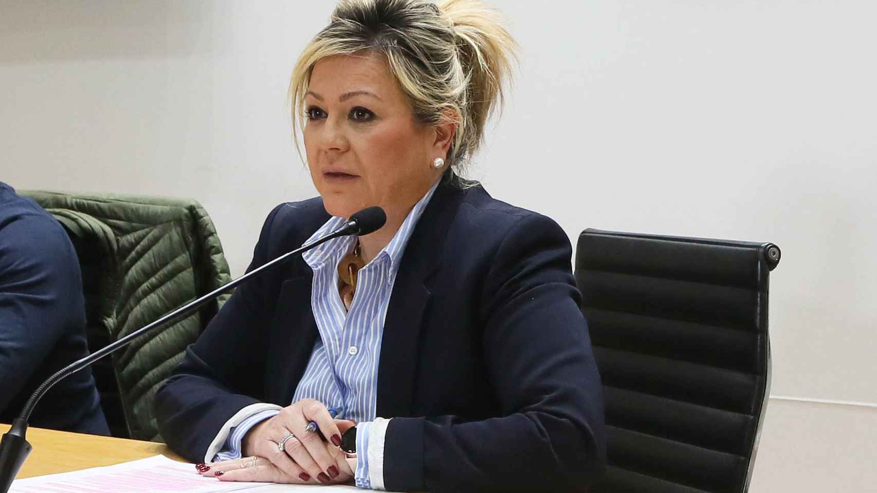 La diputada Cristina García Garri.