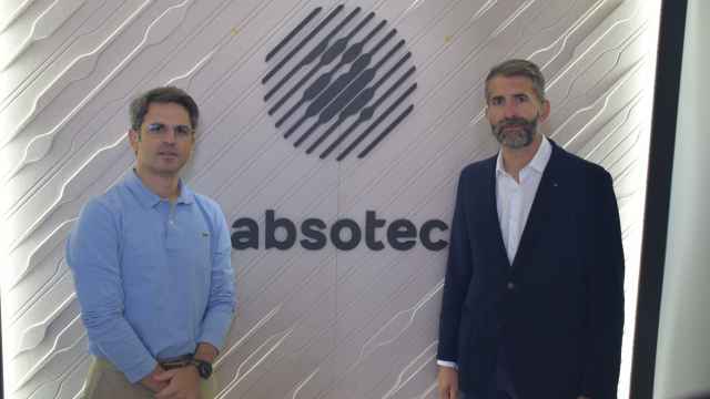 David Llorente y Carlos del Pozo, socios de la empresa Absotec.