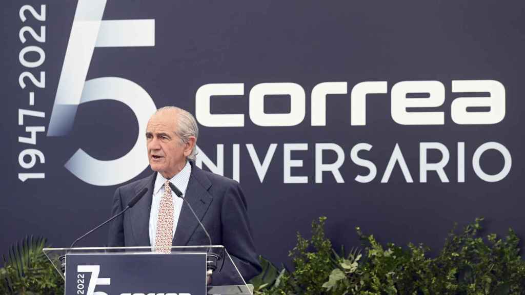 Acto de conmemoración del 75 aniversario de la empresa Nicolás Correa, el pasado 5 de mayo de 2022