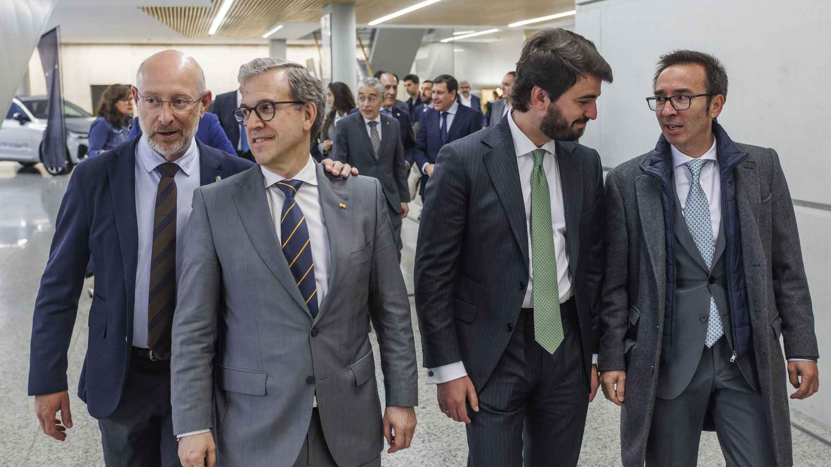 El vicepresidente de la Junta de Castilla y León, Juan García-Gallardo, en la gala de entrega de la undécima edición de los Premios FAE de Oro 2024