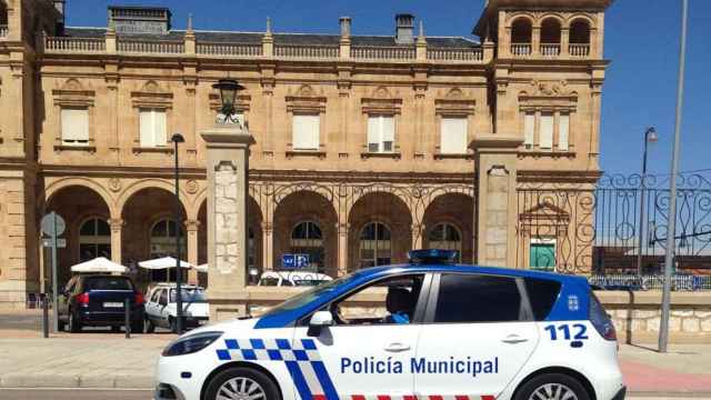 Vehículo de la Policía municipal de Zamora