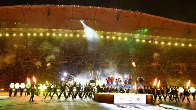 Ceremonia de apertura de la final de la Champions League 2022/2023