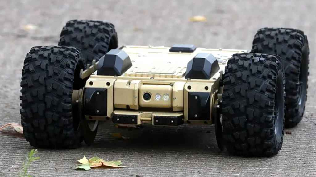 El robot kamikaze ruso Scorpion-M.