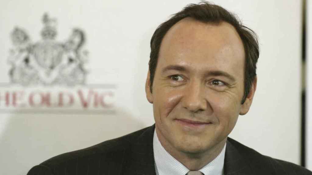 Kevin Spacey en un evento del Old Vic Theatre