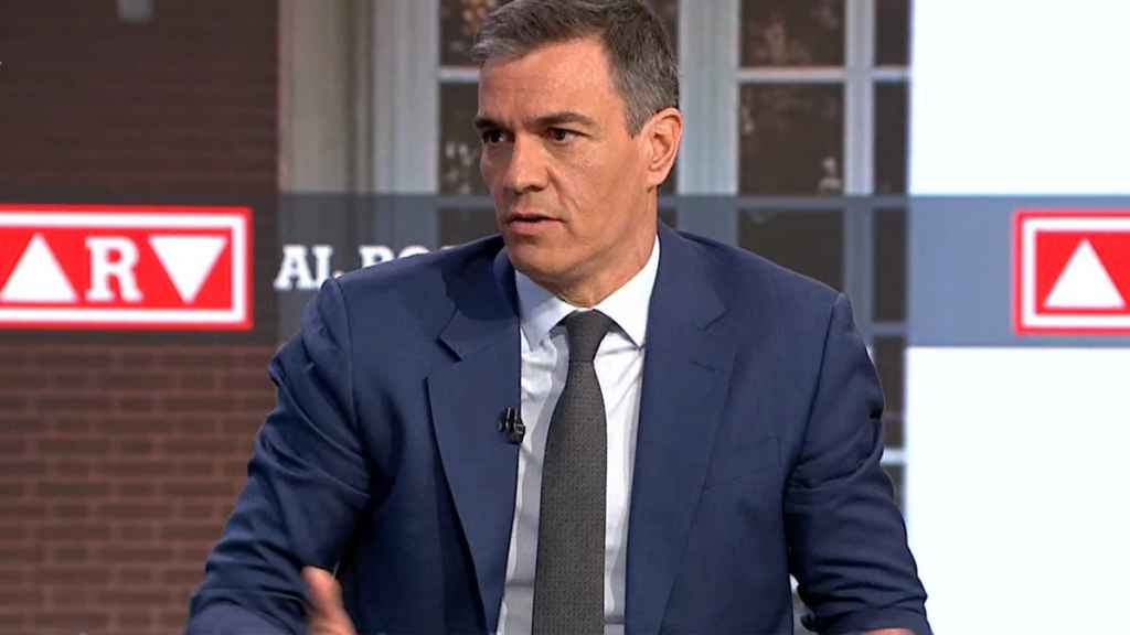 El presidente del Gobierno, Pedro Sánchez, este viernes en una entrevista en laSexta.