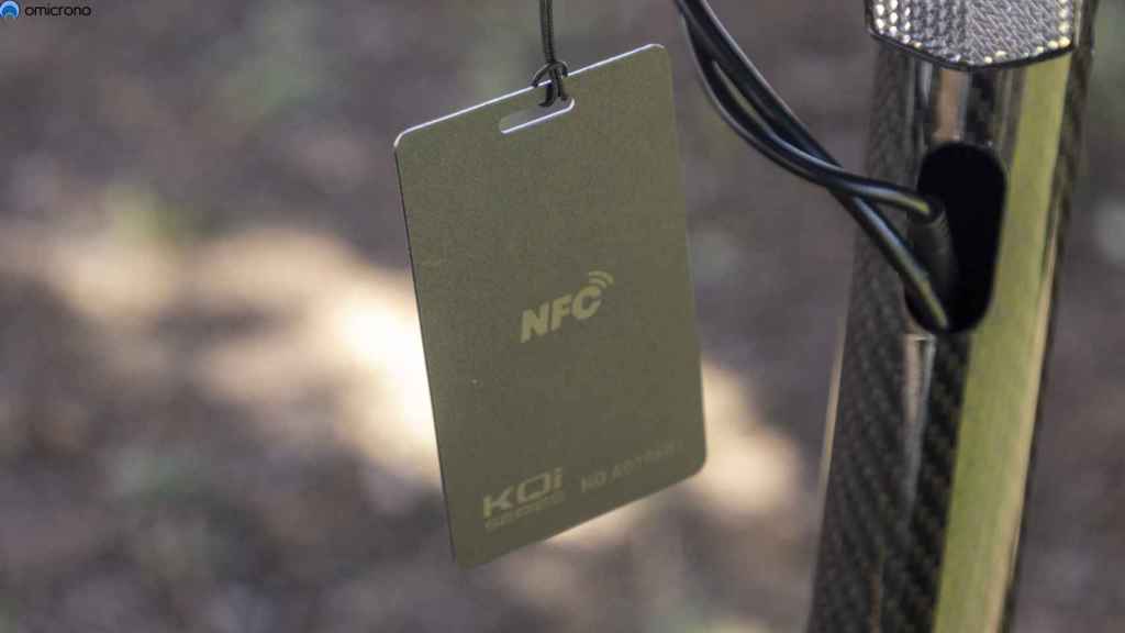 Tarjeta NFC del NIU KQi Air.