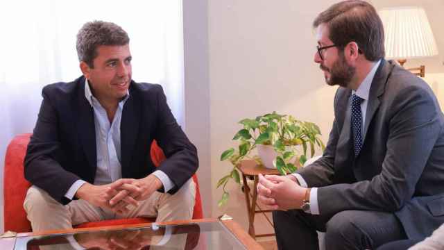 Mazón se reúne con el presidente de Jovempa: Venimos de ser la Comunitat con más presión fiscal de España