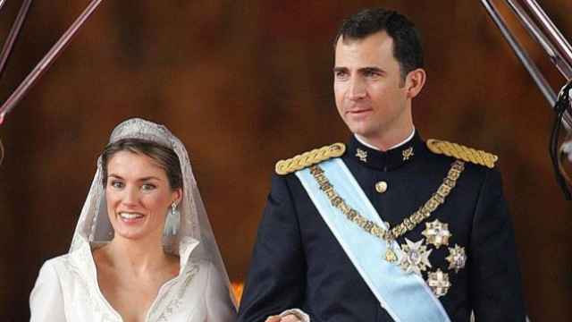 Imagen de archivo de la boda de Felipe VI y Letizia.
