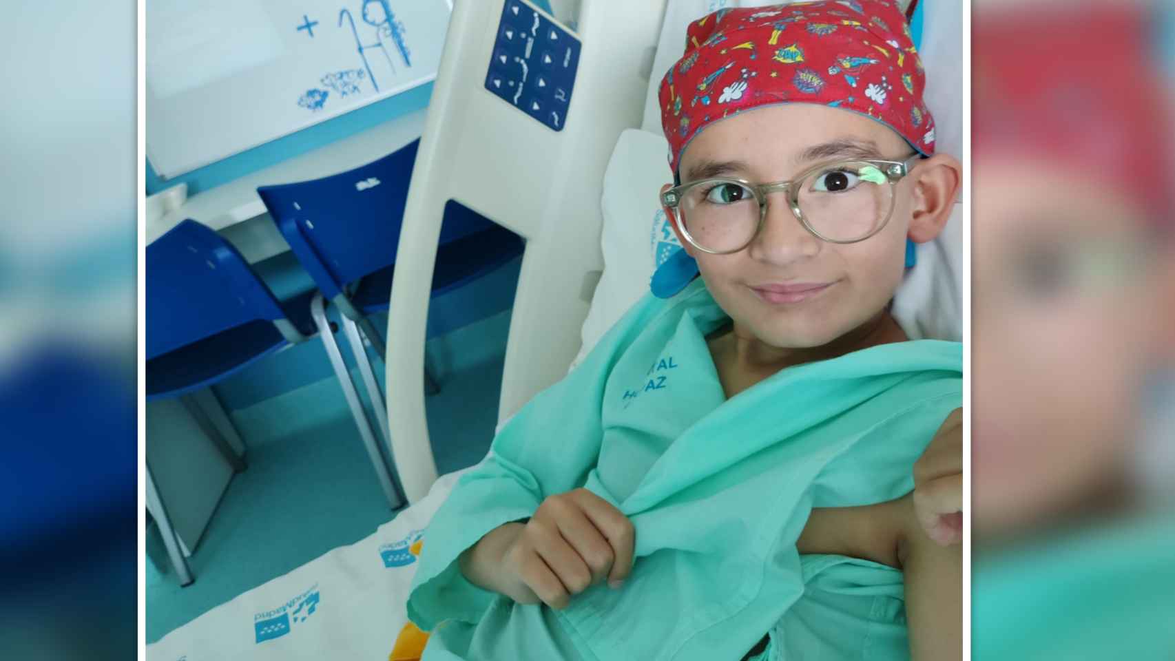 Daniel, el vallisoletano de nueve años que ha recibido un trasplante de médula ósea