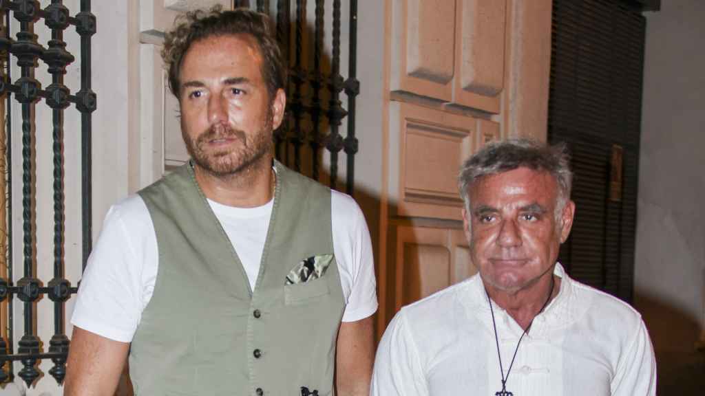 Raúl Prieto y Joaquín Torres en las calles de Madrid. Agosto de 2023.