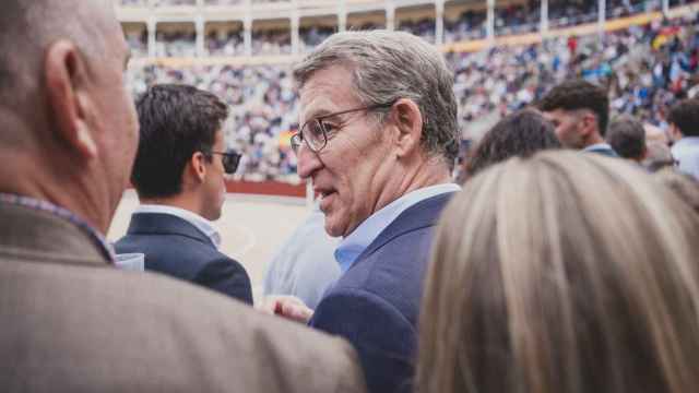 Feijóo en Las Ventas.