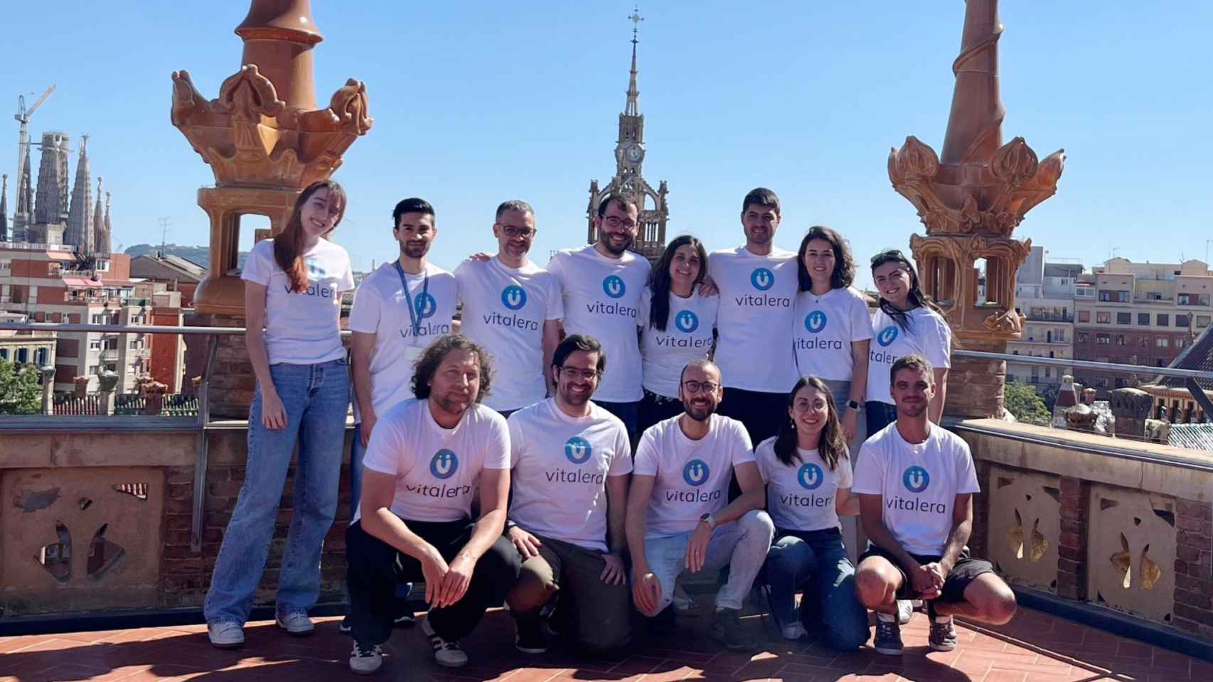 Parte del equipo que conforma la startup de salud digital Vitalera.