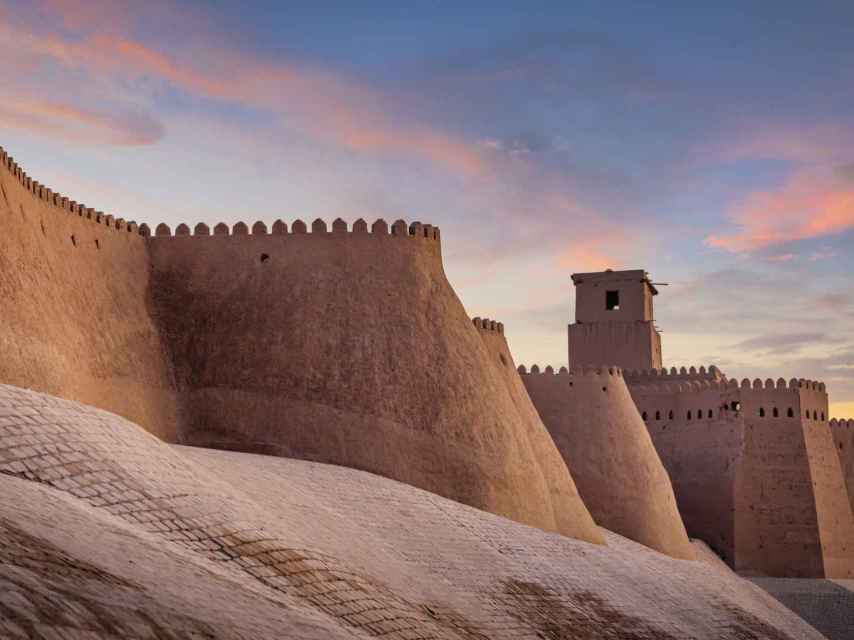 Las murallas de Khiva.