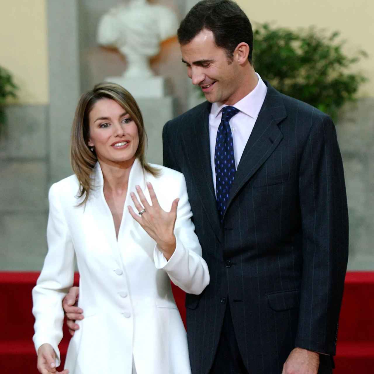 Los reyes de España el día que don Felipe le propuso matrimonio a doña Letizia