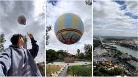 Tener unas vistas 360º de la ciudad a vista de pájaro es posible: Nao Vigía, el globo aerostático de Sevilla