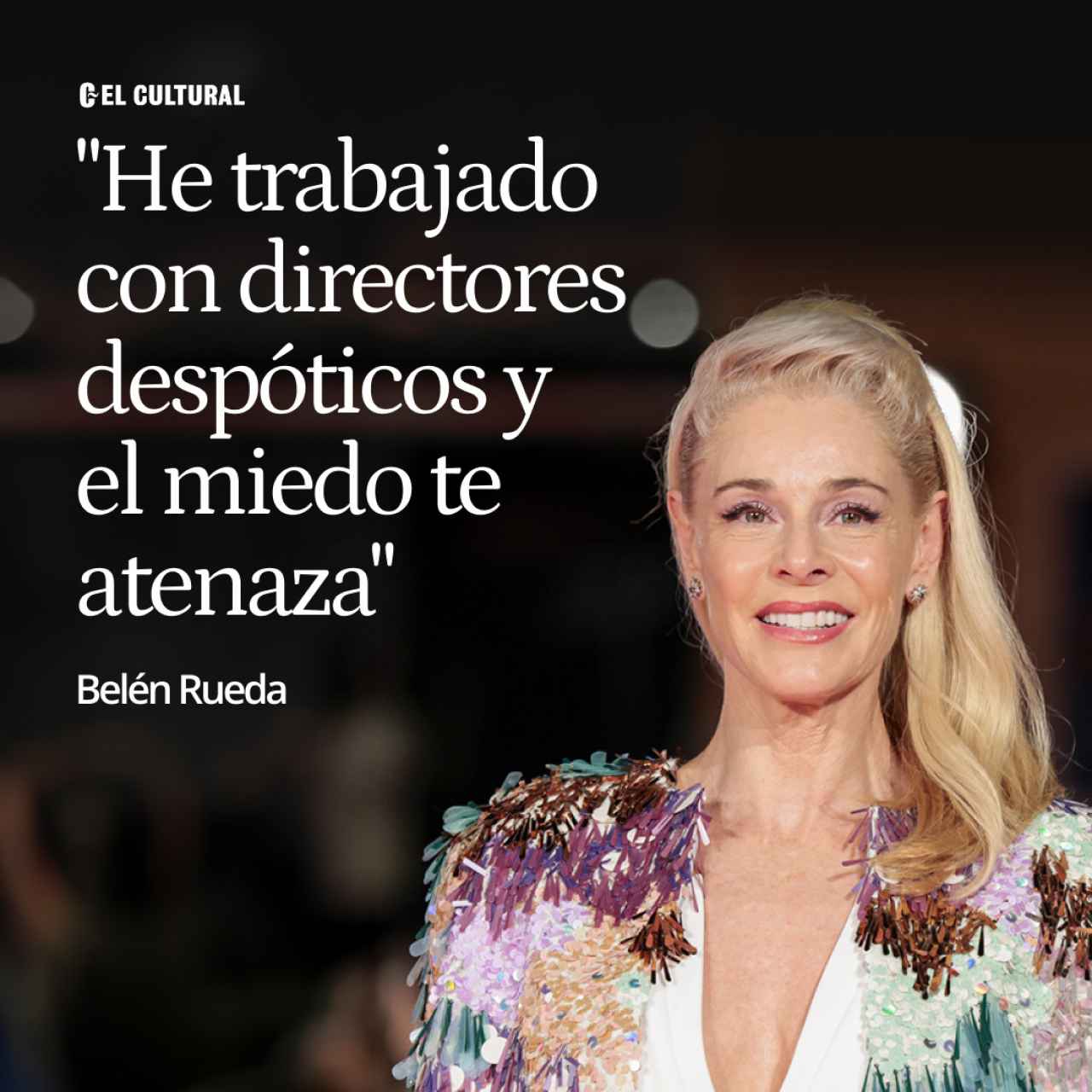 Belén Rueda estrena 'Caída libre':  