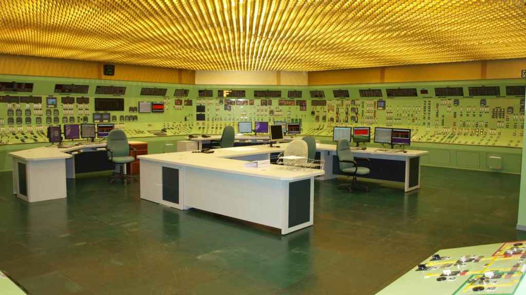 Sala de control de Almaraz.