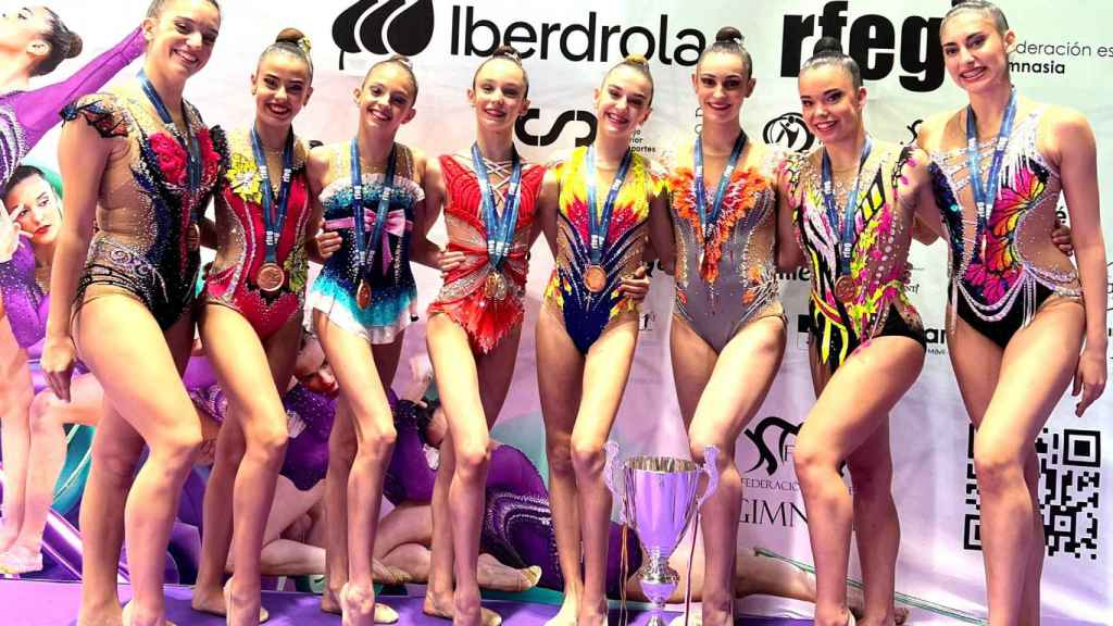 El Club Ritmo lleva a la selección autonómica al bronce en la Copa de la Reina