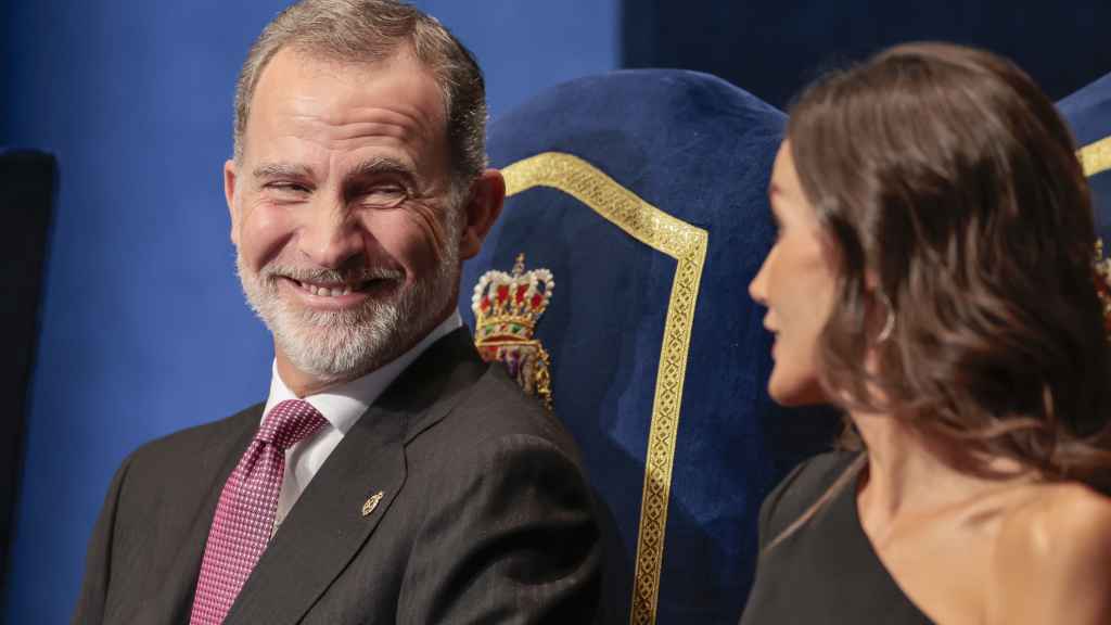 Los Reyes en los Premios Princesa de Asturias 2023.