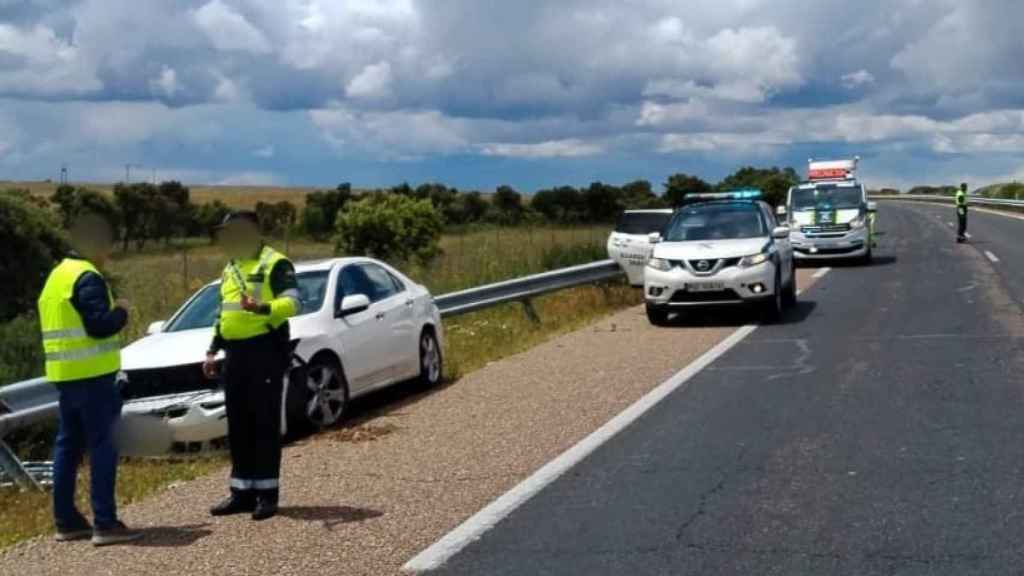 Accidente en la A-11 en Toro