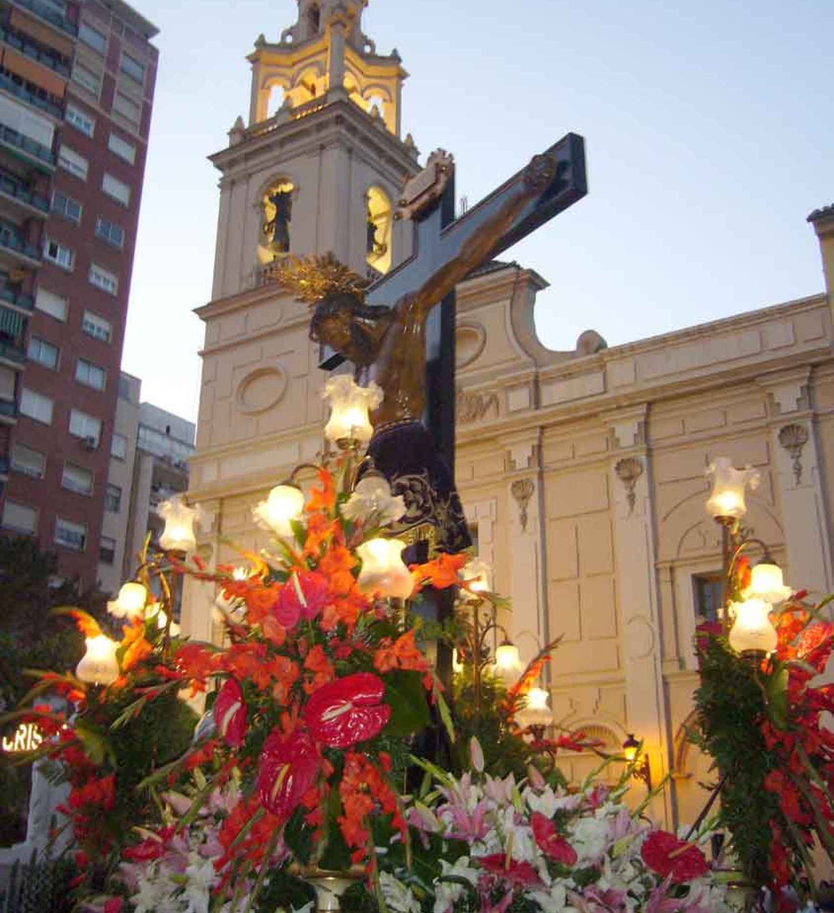 Festejos en honor al Santísimo Cristo de la Fe en mayo de 2007. EE