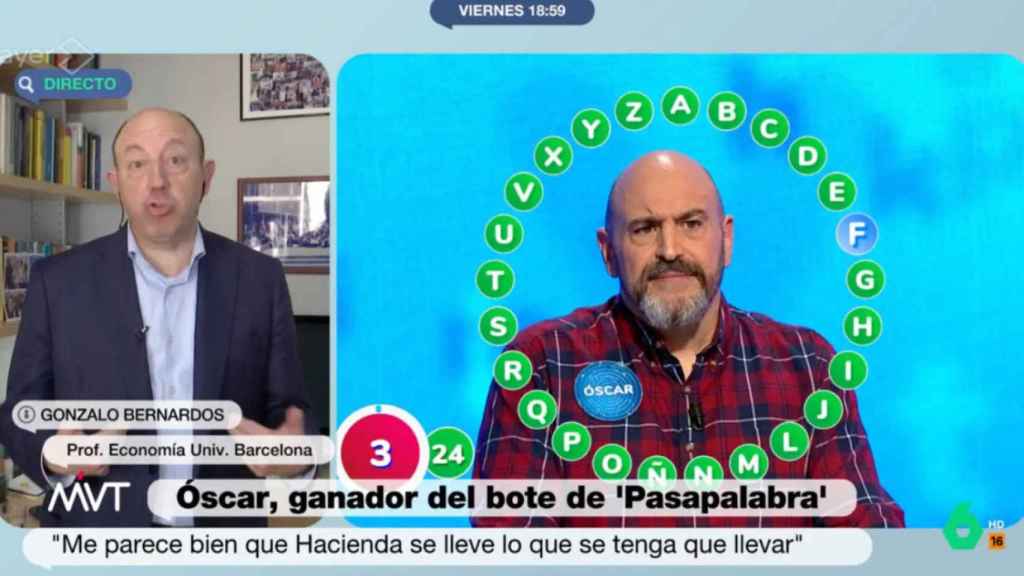 Gonzalo Bernados en 'Más Vale Tarde'.