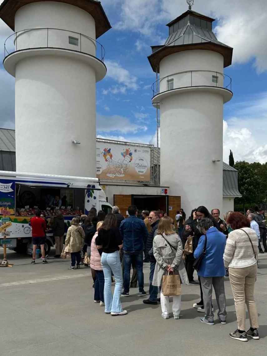 Colas en la Feria Dulcería