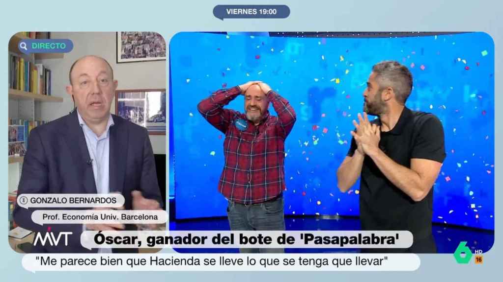 Gonzalo Bernardos en 'Más Vale Tarde'.