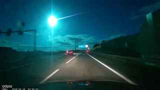 Un espectacular meteorito ilumina el cielo en varios puntos de Castilla y León dejando impresionantes vistas