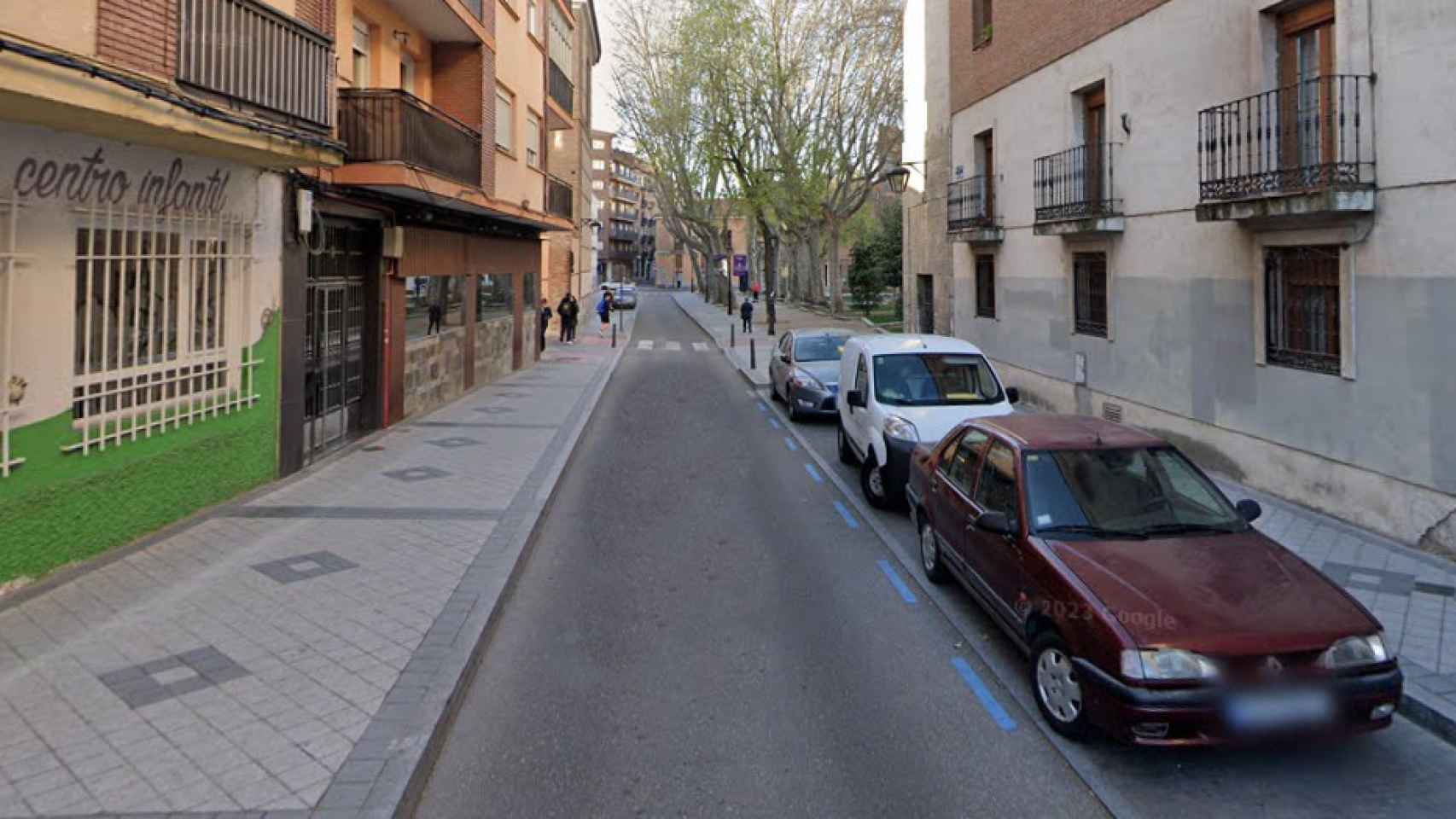 Imagen de la calle Puente Mayor de Valladolid.