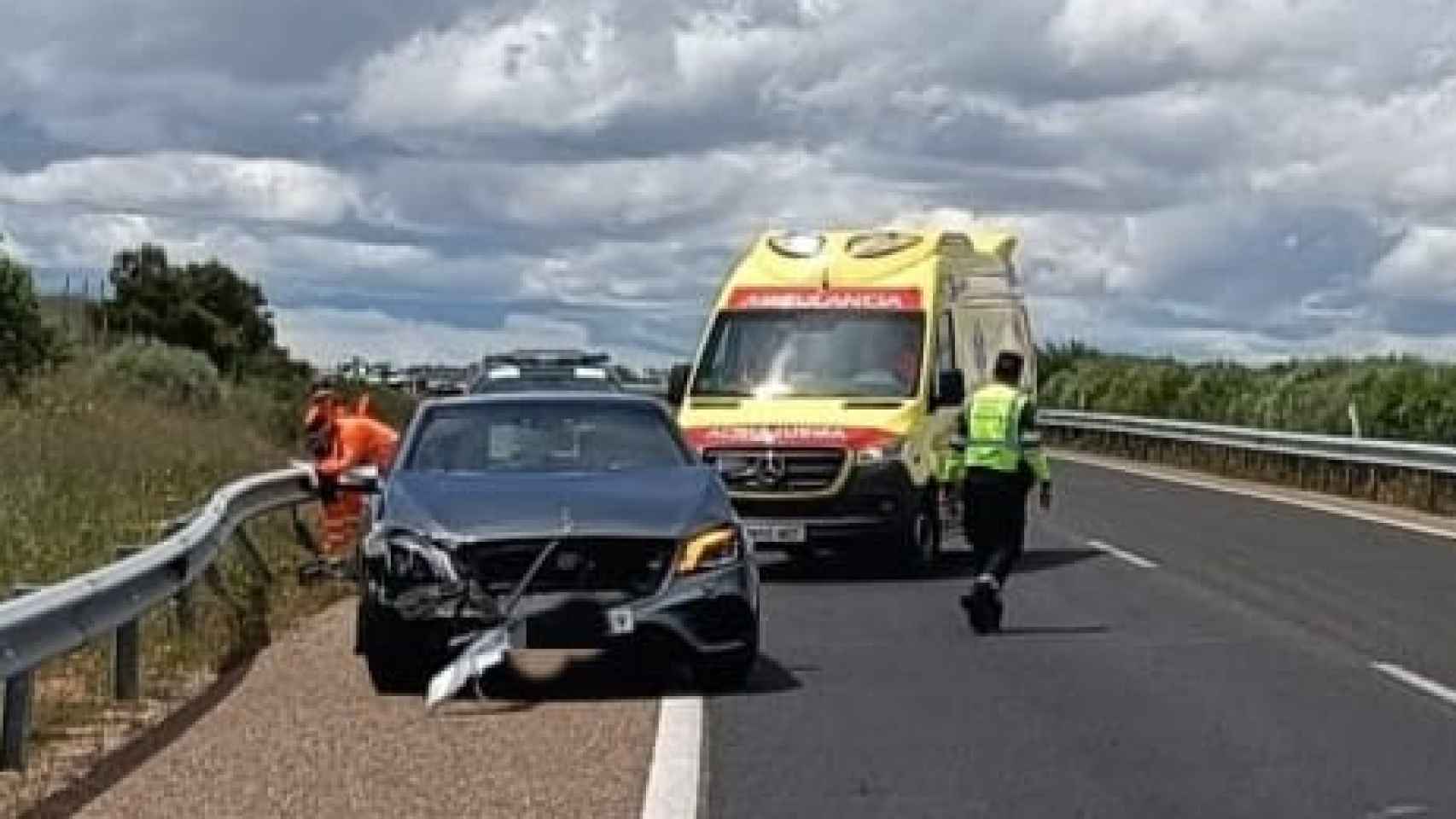 Accidente en la A-11 en Toro