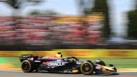 Max Verstappen, en el Gran Premio de Imola.