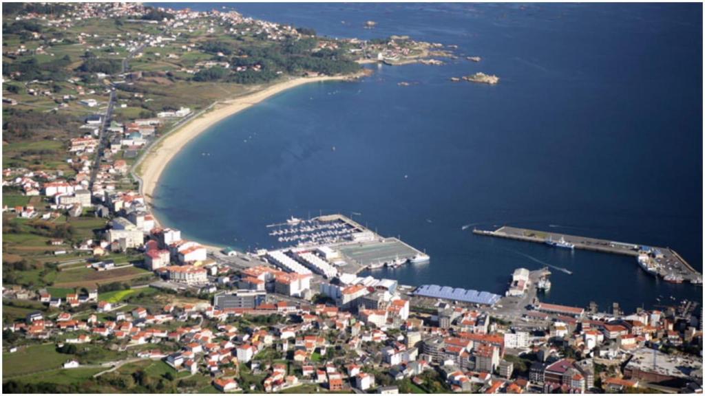 Vista aérea de Ribeira