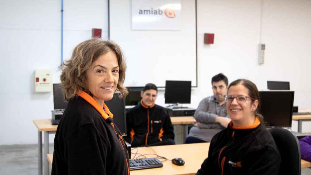 Personas beneficiarias de la formación de Amiab.
