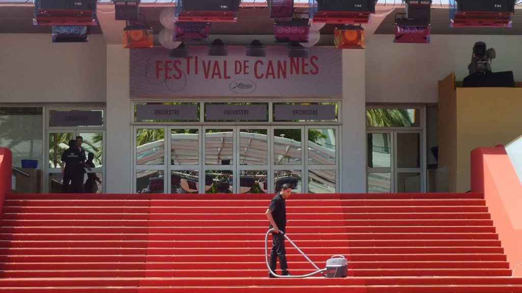 Los famosos escalones del Festival de Cannes