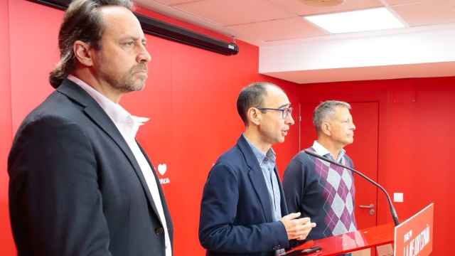 Rueda de prensa de los socialistas de Salamanca