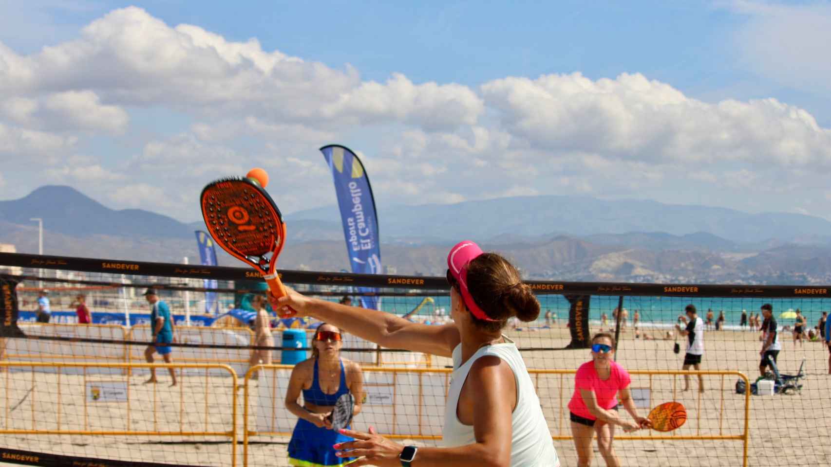 La playa de Muchavista en los 'Costa Blanca Beach Games'.