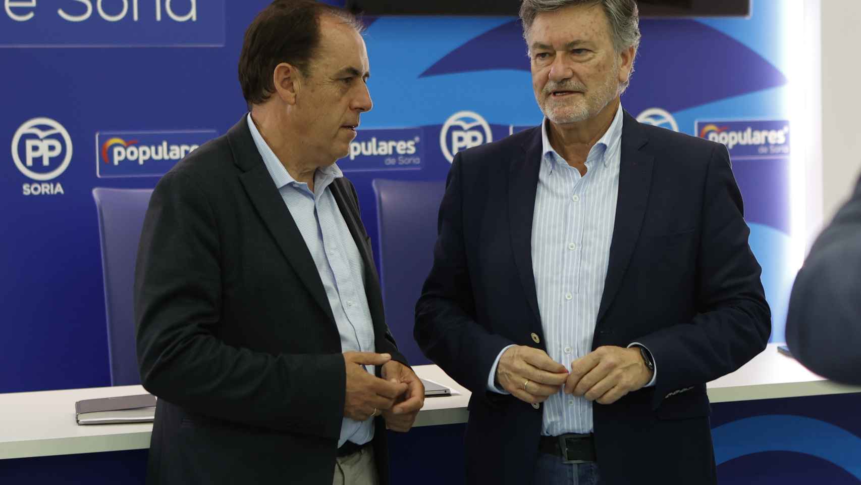 El Partido Popular de Soria celebra una reunión de su Comité de Campaña con la asistencia del secretario autonómico del PP de Castilla y León, Paco Vázquez.