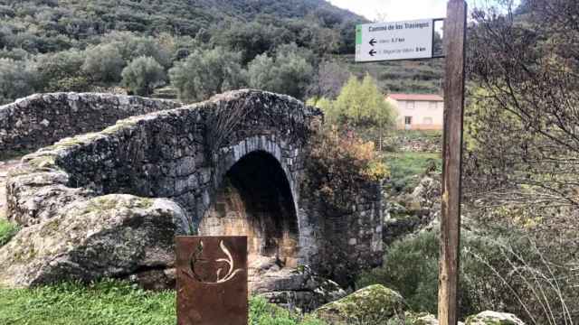 Puente Medieval en la Ruta del Atajo de San Esteban de la Sierra