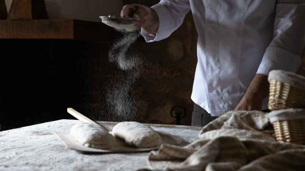 La elaboración del pan en Molino de Alcuneza.